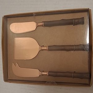 NIB Set of 3 Cheese Knives